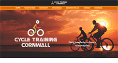 Desktop Screenshot of cycletrainingcornwall.co.uk